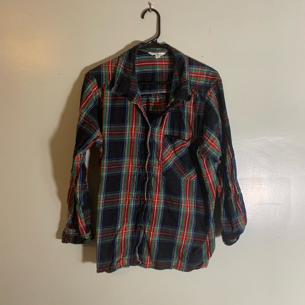 Time and Tru Button Down Flannel